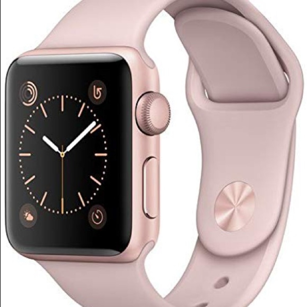 Rose gold Apple Watch